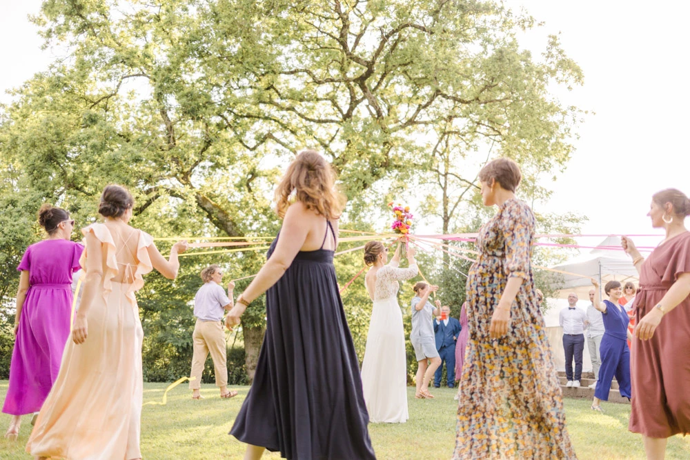 robe événement beige marron gris